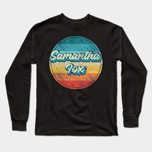 Samantha Fox Nothing's Gonna Stop Me Now T shirt Long Sleeve T-Shirt